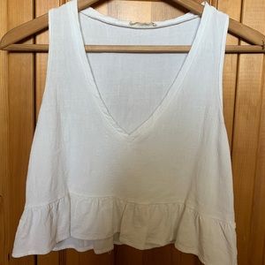 Pacsun L.A Hearts Cropped V Neck Top